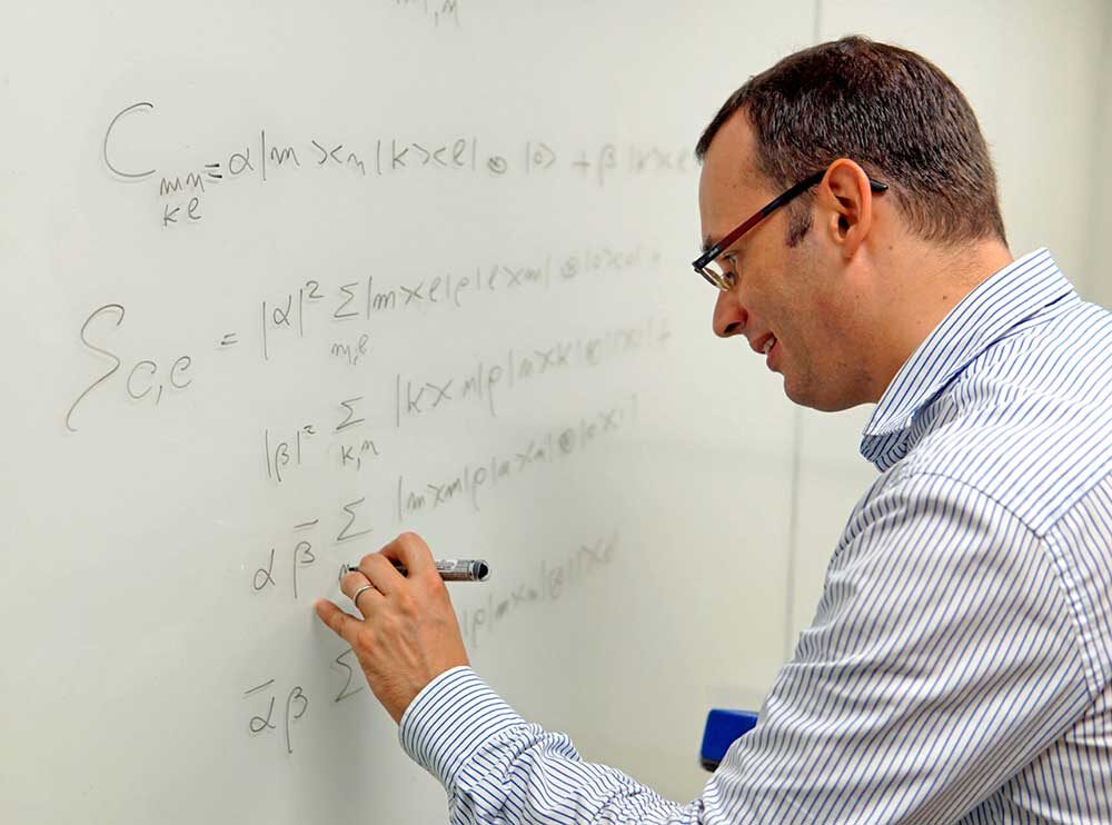 Giulio Chiribella, a physicist at the University of Hong Kong.
