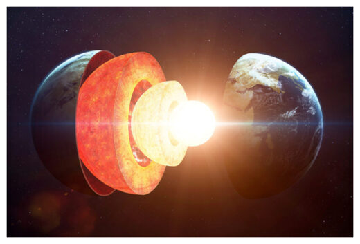 Click to enlarge Earth's Inner Core