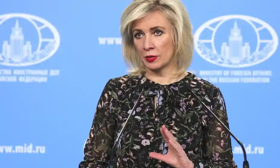 Click to enlarge Maria Zakharova