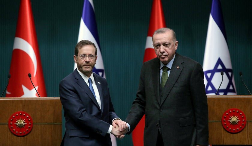 Isaac Herzog Tayyip Erdoga