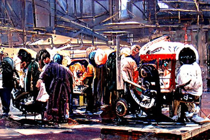 Click to enlarge production line