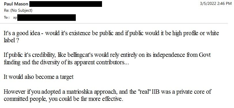 Click to enlarge paul mason bellingcat britain disinformation russiagate integrity initiative