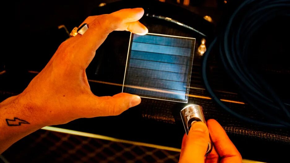 Glass Encoded with Music