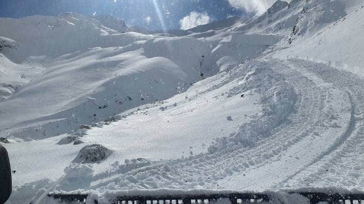 The groomers have been out at Rainbow Ski Area instead of the sun guns.