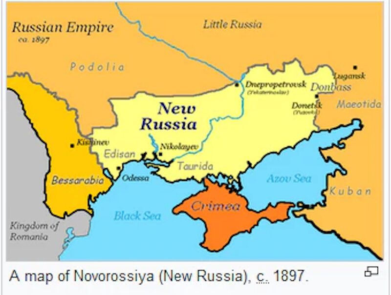 NEW RUSSIAN BORDERS