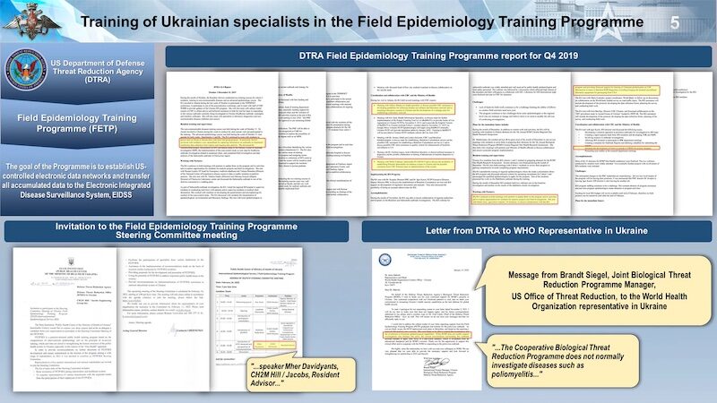 Click to enlarge Training of Ukrainian specialists in the Field Epidemiology Training Program