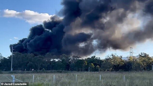 Click to enlarge Tallawarra Power Station fire