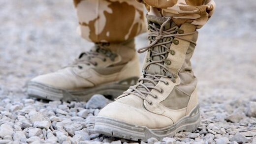 uk troop soldier boot
