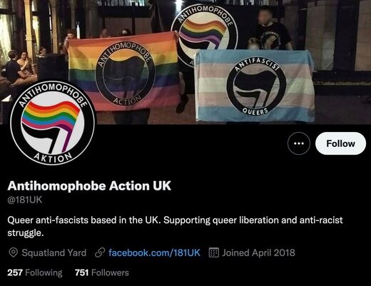 antihomophobe action UK