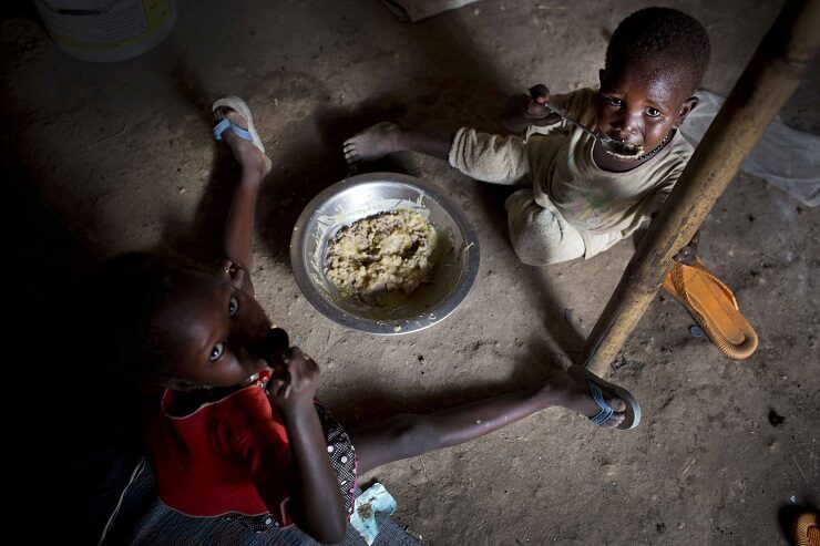 Click to enlarge African children