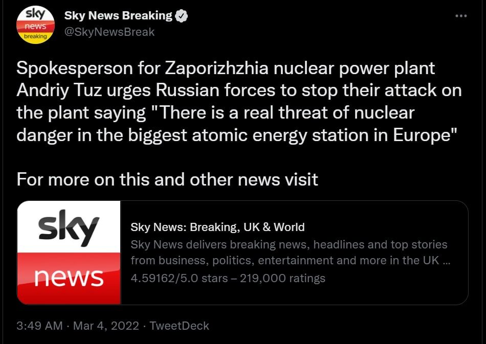 Click to enlarge sky news post