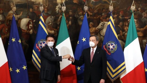 Giuseppe Conte Mario Draghi