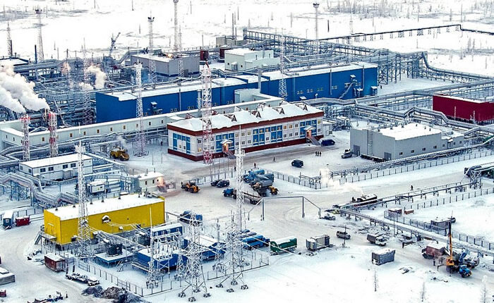 Zapolyarnoye gas field russia