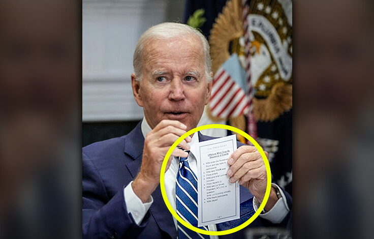 biden cheat sheet press conference
