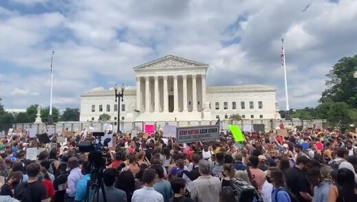 abortion protest supreme court