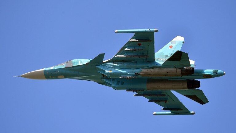 Click to enlarge Russian Su-34 bomber