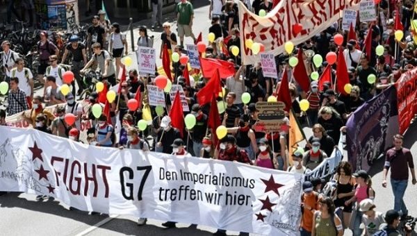 G7 protest 2022