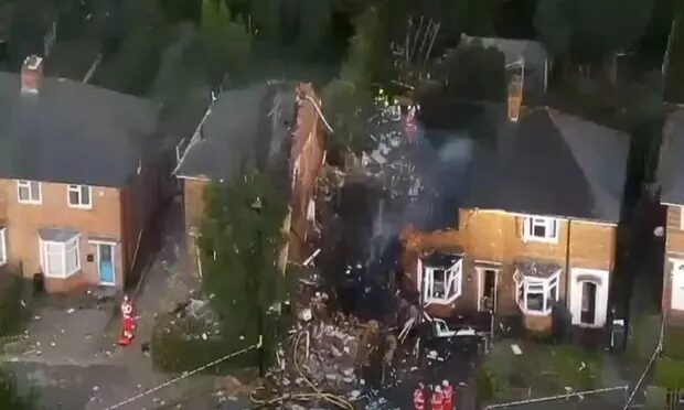 Click to enlarge house explosion