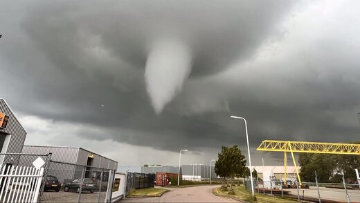 Tornado hits Zierikzee, the Netherlands: One dead, several wounded