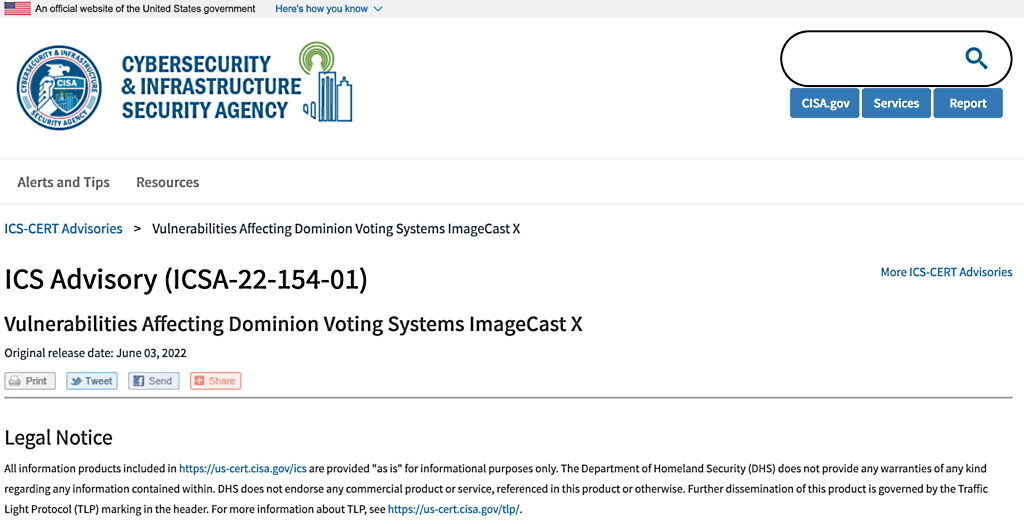 Click to enlarge dominion cheat report cyber security