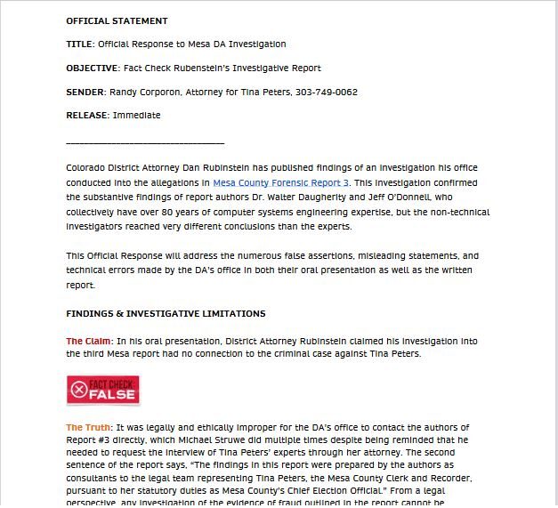 Click to enlarge mesa county colorado vote fraud answer