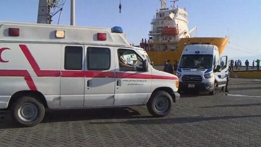 Toxic gas tank explodes at Jordan port killing 12, injuring 250