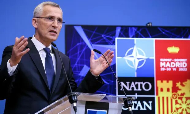 Click to enlarge Stoltenberg NATO