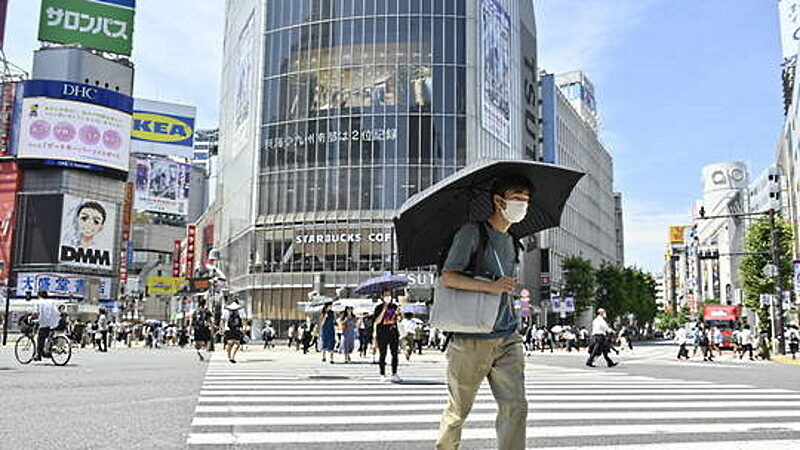 Click to enlarge tokyo heat wave june 2022