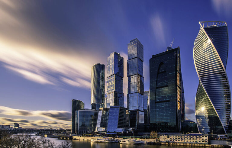 Click to enlarge moscow business district