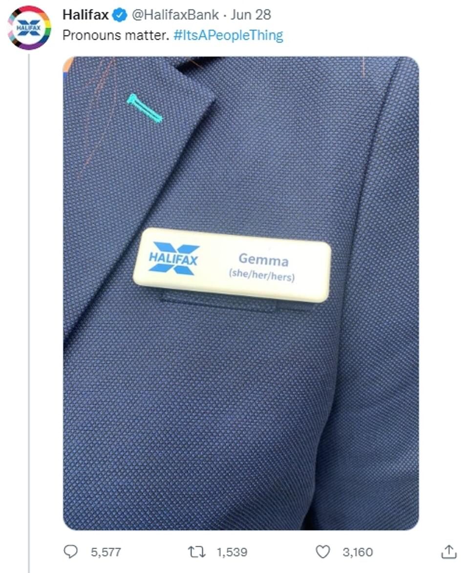 Click to enlarge halifax bank pronouns closed accountes