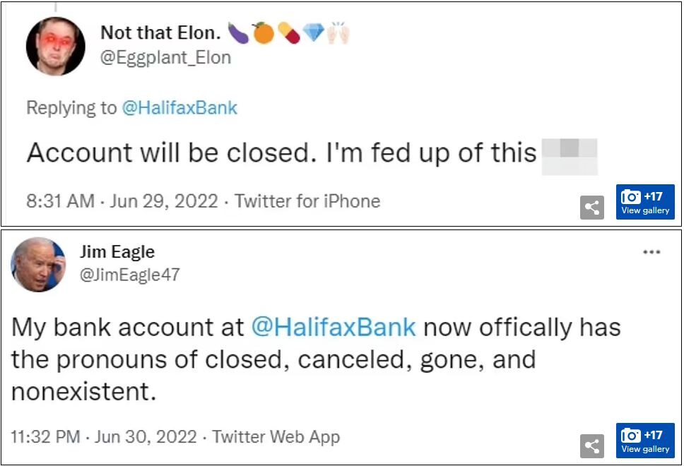 Click to enlarge haifax bank pronouns accounts closed