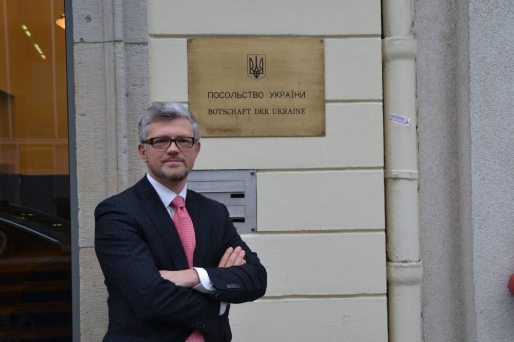 Click to enlarge Andrey Melnik, Ukraine ambassador to Germany