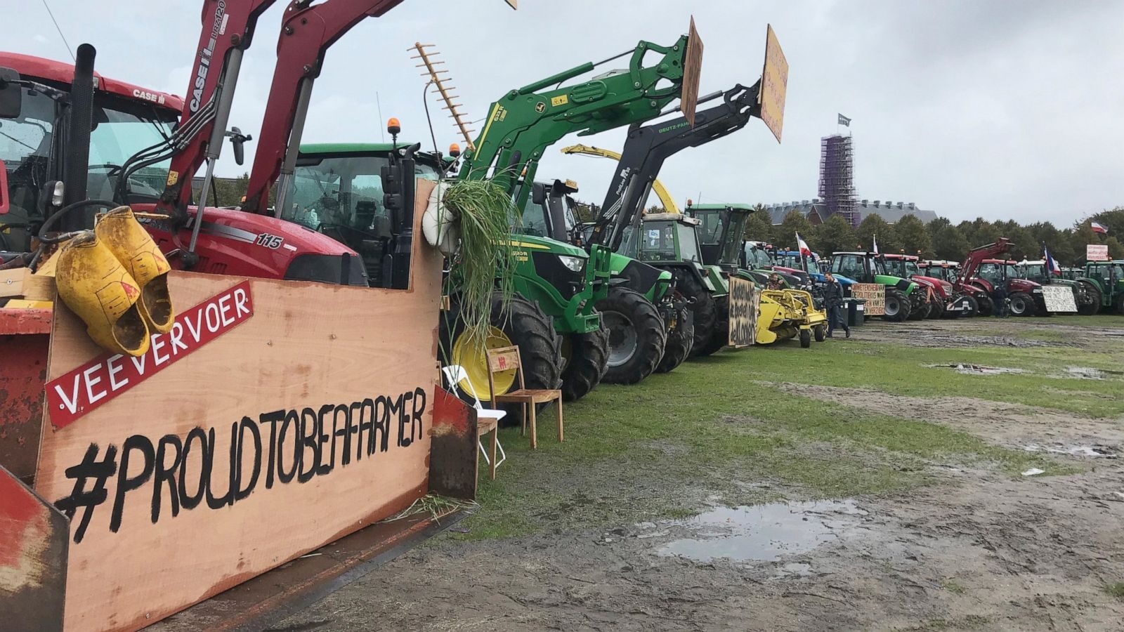Dutch Farmers Protest