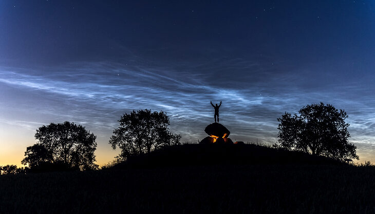 noctilucent clouds