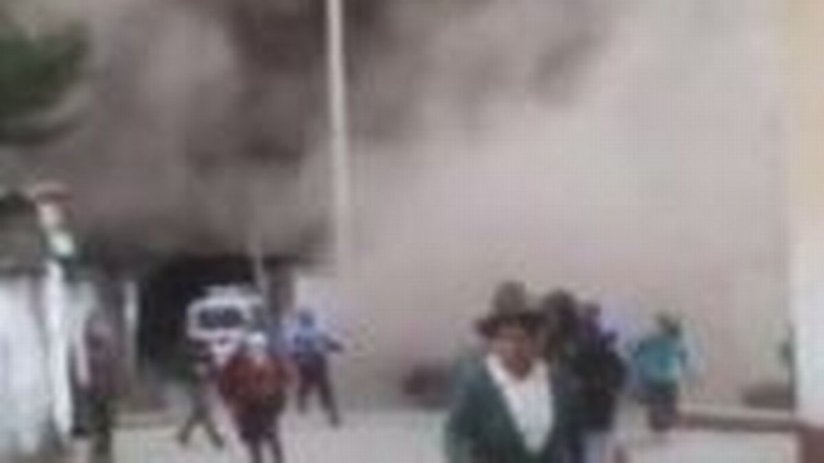 A massive landslide in Peru has seen 150 homes buried (