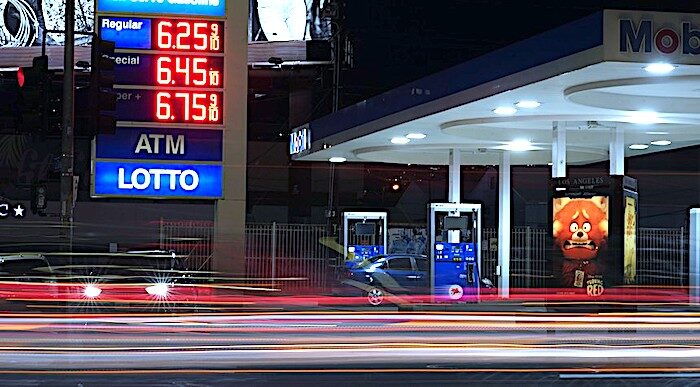 gas station