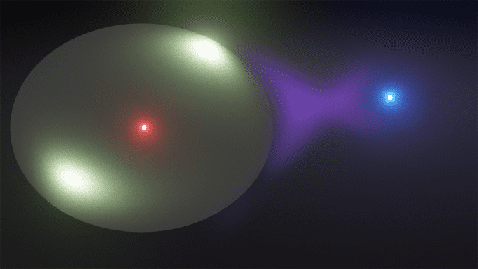 Rydberg atom bonded to an ion