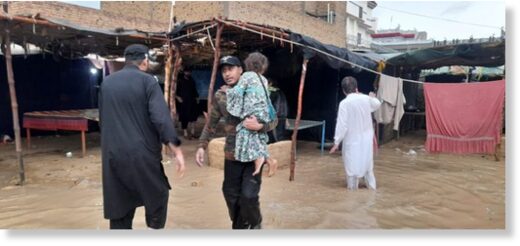 Floods in Quetta, Balochistan, Pakistan, July 2022