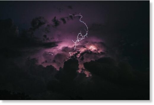 On Monday alone, there were more than 3,000 lightning strikes in Yukon