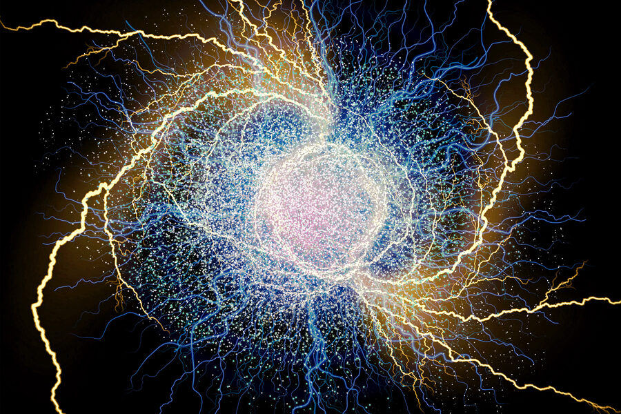 electron whirlpools