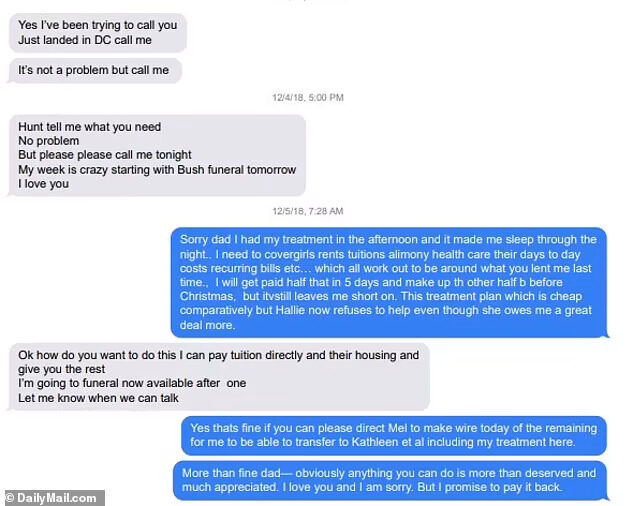 hunter biden texts