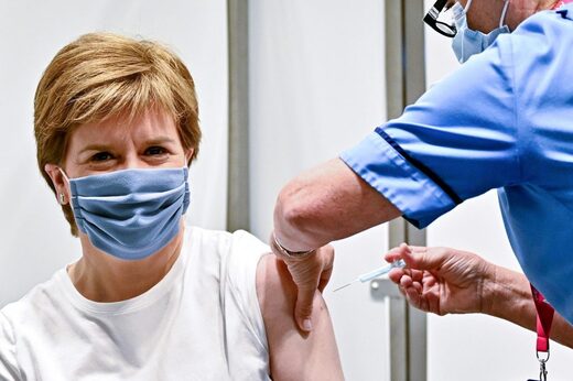 nicola sturgeon vaccine