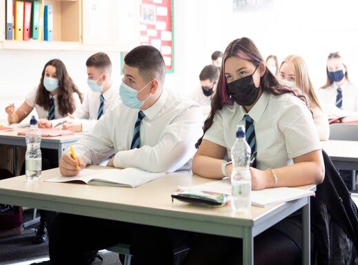 school students masks