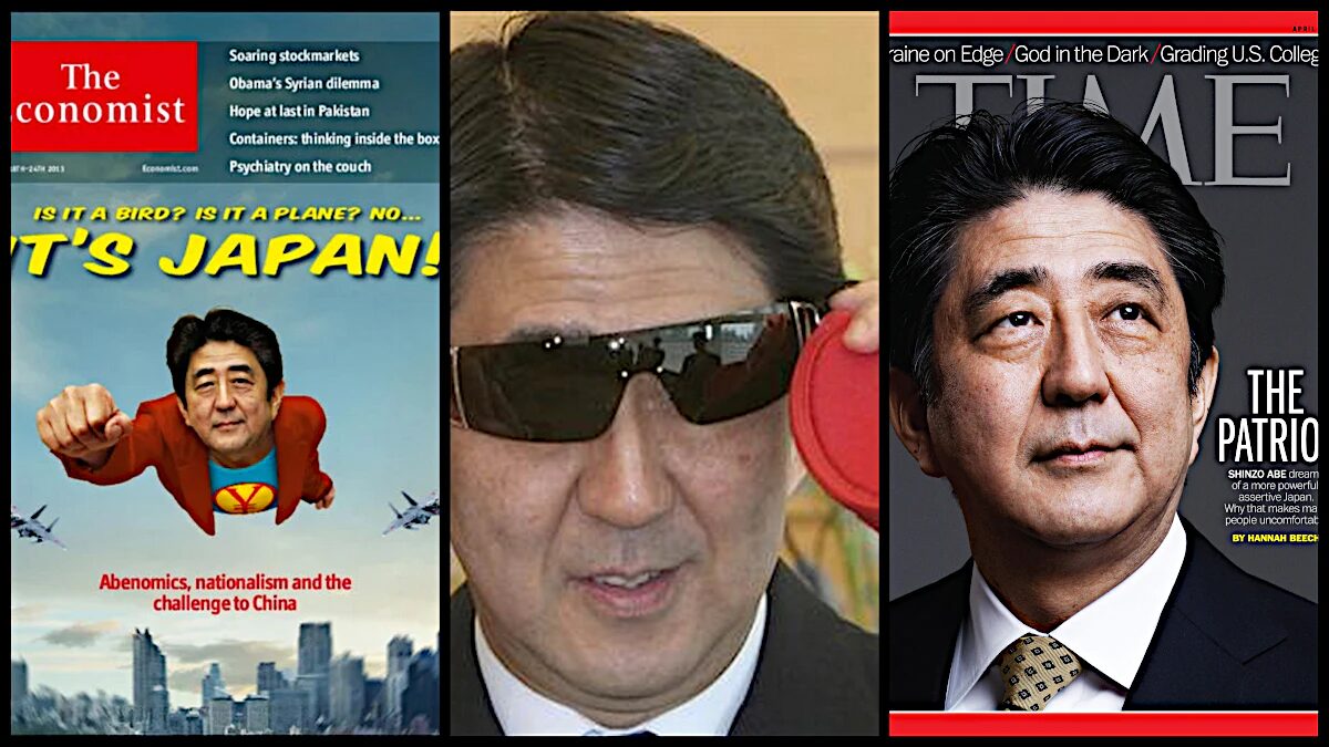 Click to enlarge Shinzo on Magazine Covers