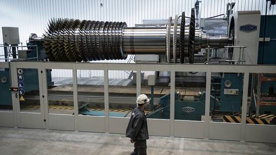 russia gas turbine