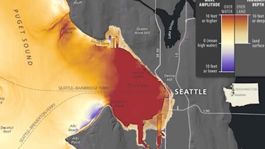42-foot tsunami would hit Seattle in minutes after quake, study finds