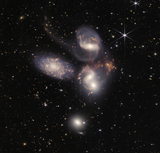 james webb telescope stephens quintet galaxies