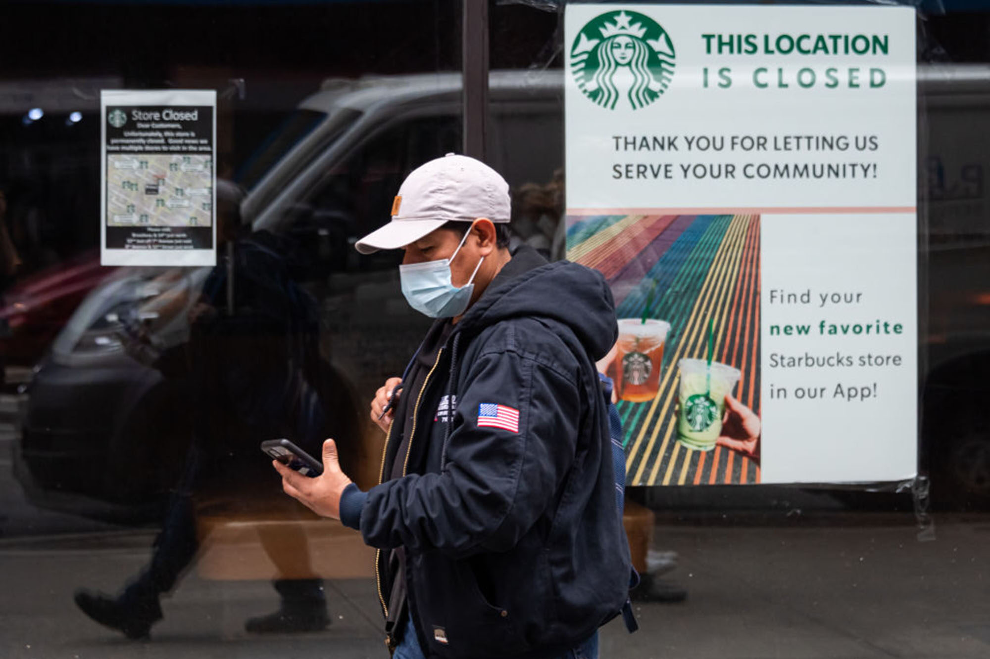 Click to enlarge closed starbucks