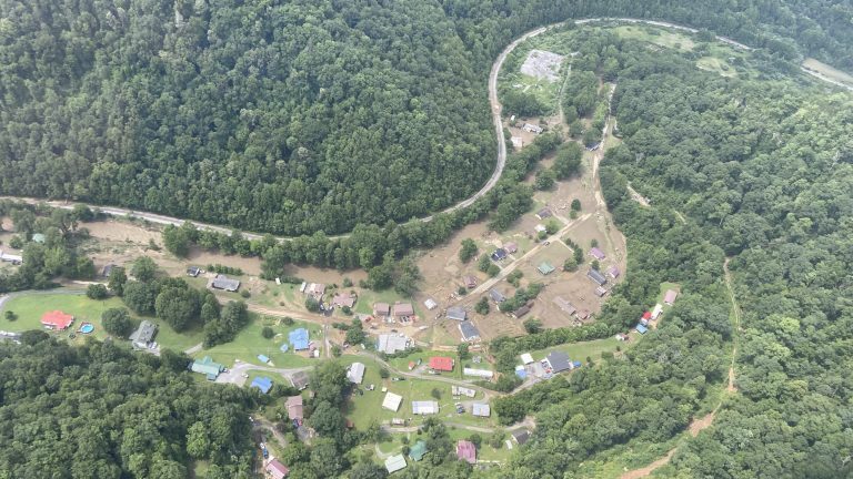 Click to enlarge Floods Buchanan County Virginia USA 13 July 2022.