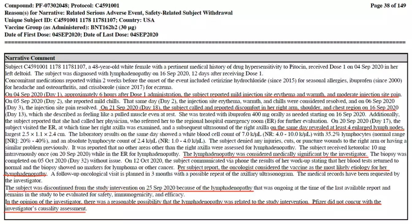 pfizer vaccine death 5